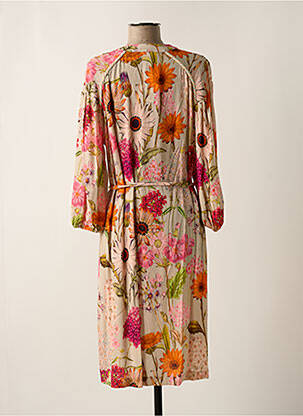 Rochie midi bej GEISHA femeie