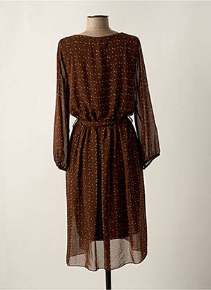 Rochie midi maro AMELIE & AMELIE femeie