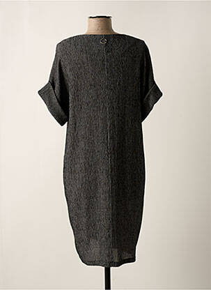 Rochie midi negru 3322 femeie
