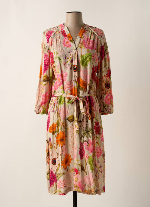 Rochie midi bej GEISHA femeie