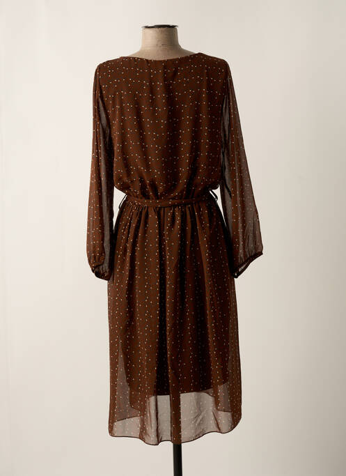 Rochie midi maro AMELIE & AMELIE femeie