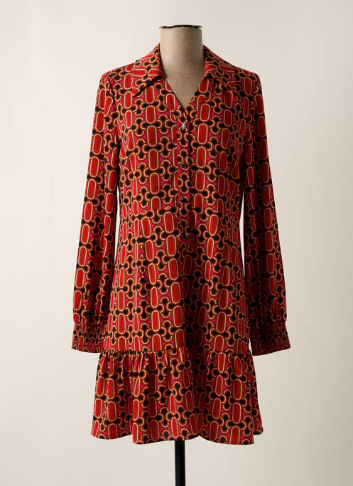 Rochie midi roșu GOA GOA femeie