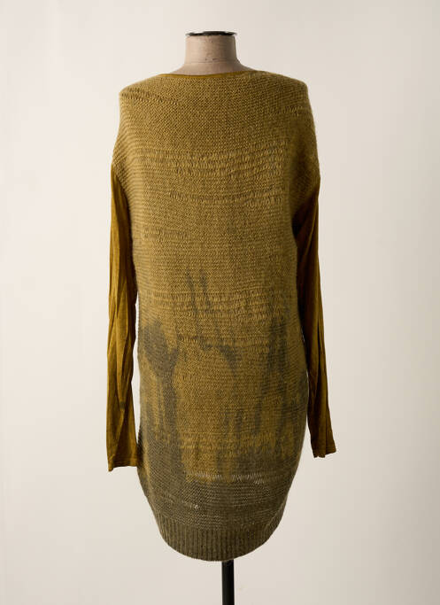 Rochie pulover verde NU JEANS femeie