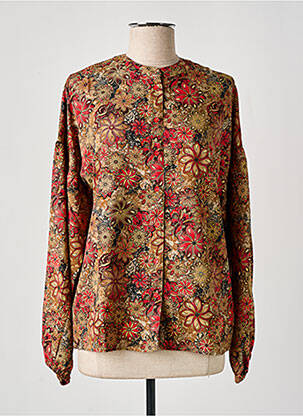 Cămașă maro GEISHA femeie