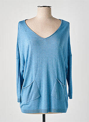 Pulover albastru EVA KAYAN femeie