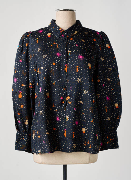 Cămașă albastru DES PETITS HAUTS femeie