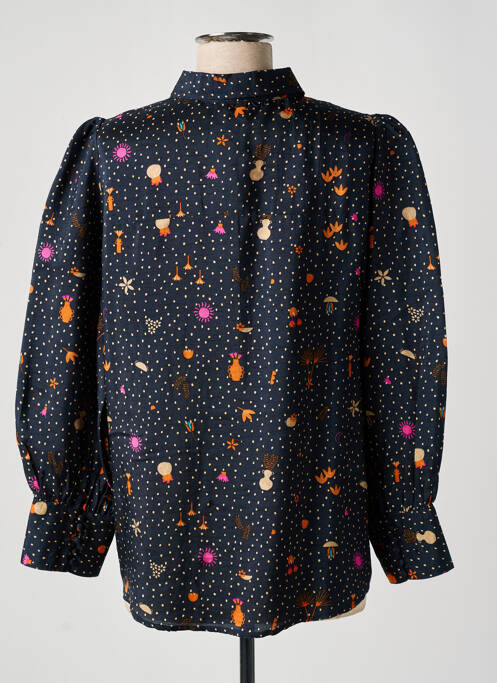 Cămașă albastru DES PETITS HAUTS femeie