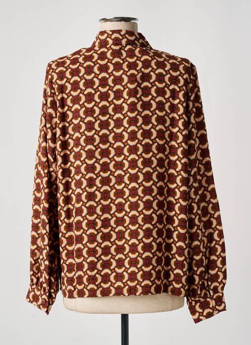 Cămașă maro GEISHA femeie