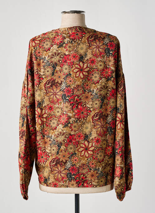 Cămașă maro GEISHA femeie