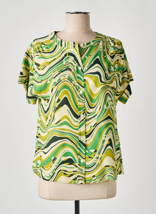 Cămașă verde FREEMAN T.PORTER femeie