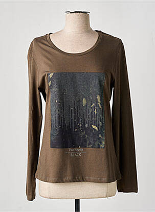 Top verde EVA KAYAN femeie