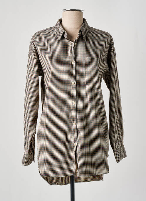 Cămașă bej ICHI femeie