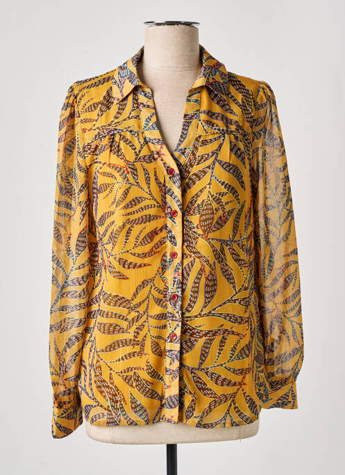 Cămașă galben FREEMAN T.PORTER femeie