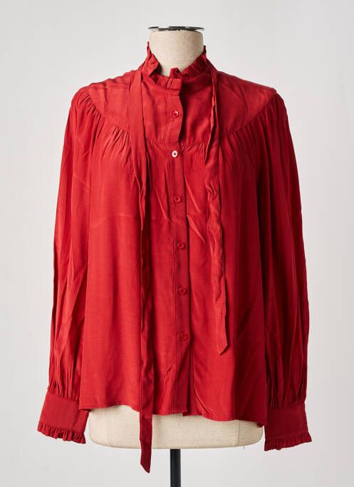 Cămașă maro FREEMAN T.PORTER femeie