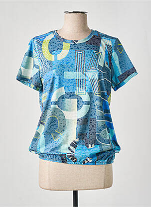 Top albastru CECIL femeie