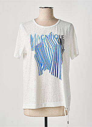 Top alb CECIL femeie