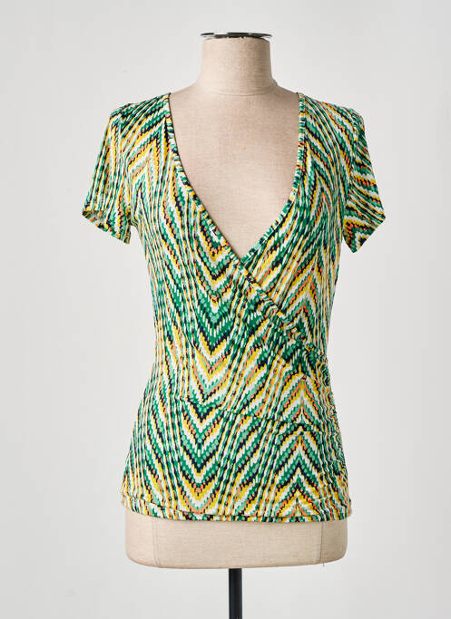 Top verde MORGAN femeie