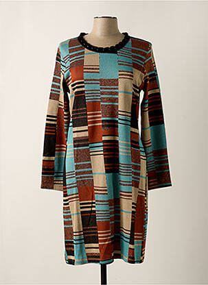 Rochie midi albastru LO! LES FILLES femeie