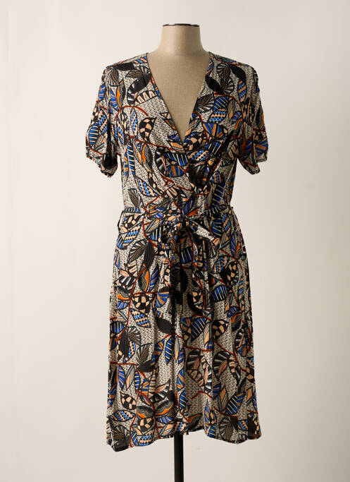 Rochie midi bej LA FEE MARABOUTEE femeie