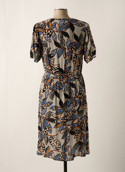 Rochie midi bej LA FEE MARABOUTEE femeie