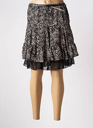 Fustă scurtă negru MOKA'S femeie