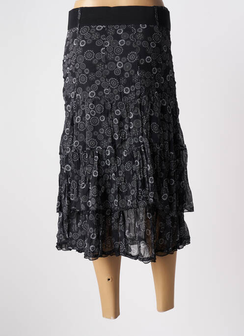 Fustă midi negru MOKA'S femeie