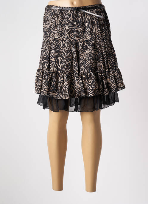 Fustă scurtă negru MOKA'S femeie