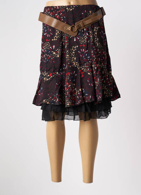 Fustă midi roșu MOKA'S femeie