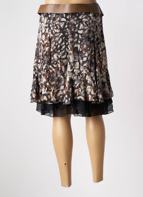 Fustă midi gri MOKA'S femeie