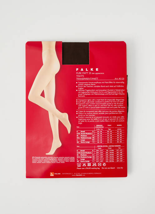 Colanți maro FALKE femeie