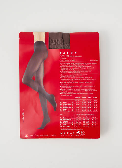 Colanți gri FALKE femeie