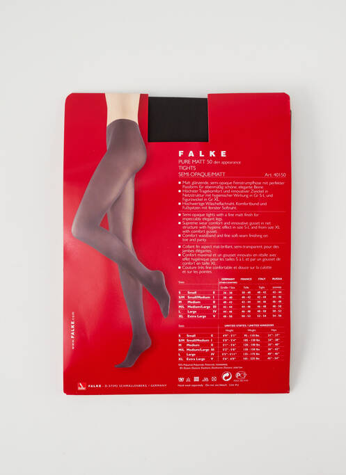 Colanți gri FALKE femeie