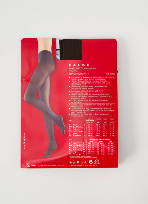 Colanți maro FALKE femeie