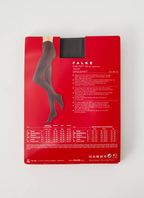 Colanți gri FALKE femeie