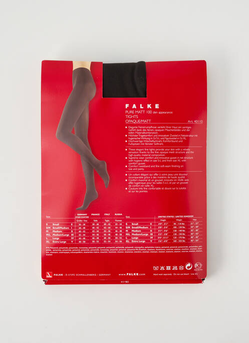 Colanți gri închis FALKE femeie