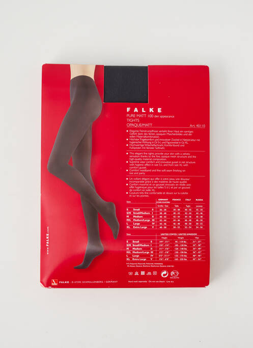 Colanți gri FALKE femeie