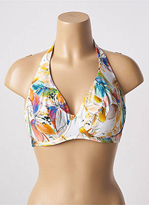 Sutien de costum de baie alb EMPREINTE femeie