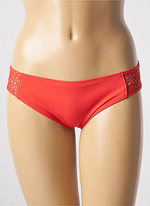 Chiloți de baie roșu EMPREINTE femeie