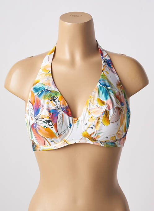 Sutien de costum de baie alb EMPREINTE femeie