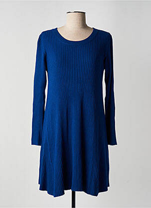 Rochie scurtă mâneci lungi mâneci lungi albastru BSB femeie