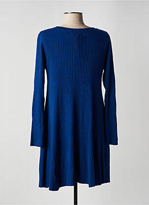 Rochie scurtă mâneci lungi mâneci lungi albastru BSB femeie