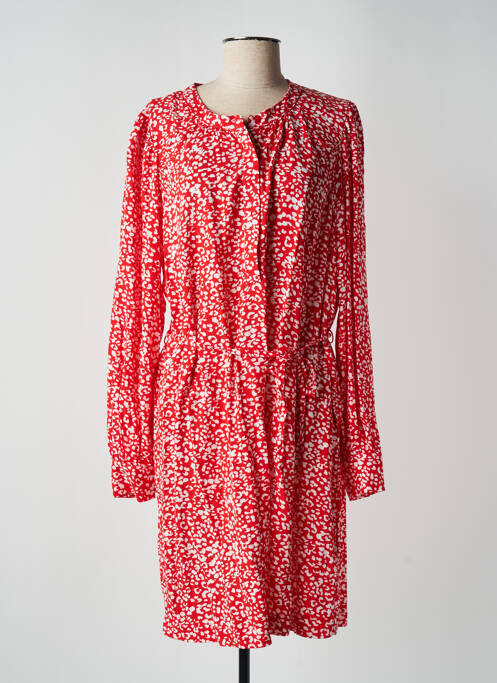 Rochie midi roșu ICHI femeie