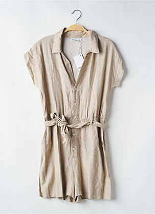 Salopetă scurtă bej LES TROPEZIENNES PAR M.BELARBI femeie