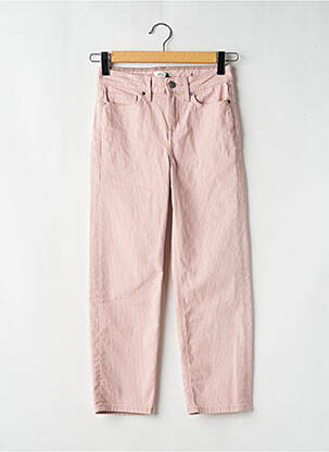 Pantalon 7/8 talie înaltă talie înaltă roz WHITE STUFF femeie