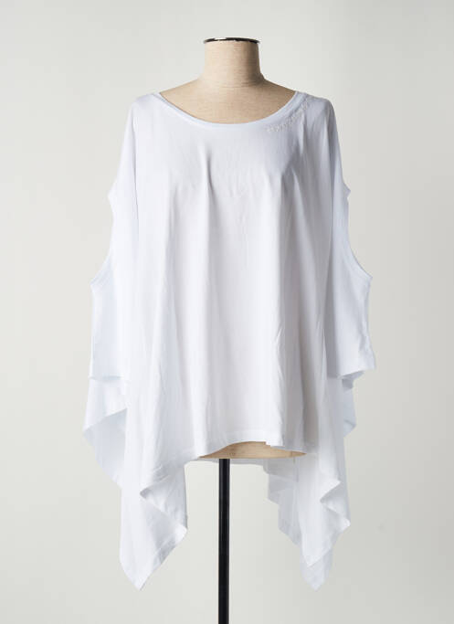 Tunică mâneci lungi alb BSB femeie