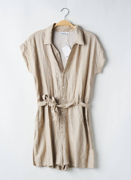 Salopetă scurtă bej LES TROPEZIENNES PAR M.BELARBI femeie