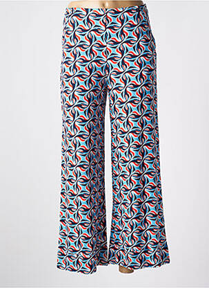 Pantalon larg albastru SURKANA femeie