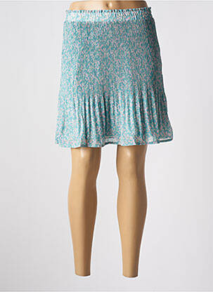 Fustă scurtă albastru ICHI femeie