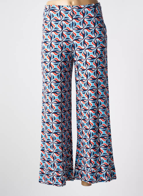 Pantalon larg albastru SURKANA femeie