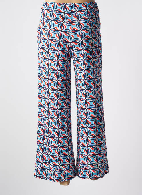 Pantalon larg albastru SURKANA femeie